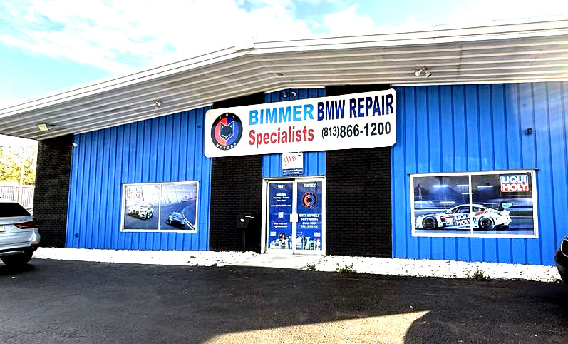Storefront at 1801 E Fowler Ave, Tampa, FL 33612 Fox Motors Bimmer Specialists