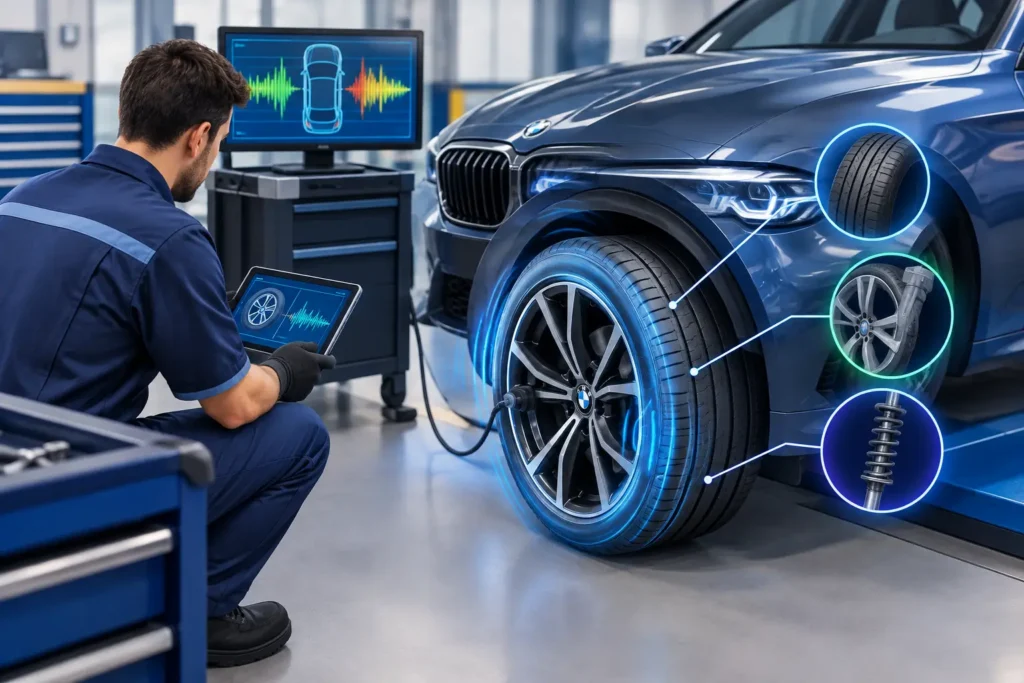 BMW Tire Vibration Diagnosis That Finds the Cause