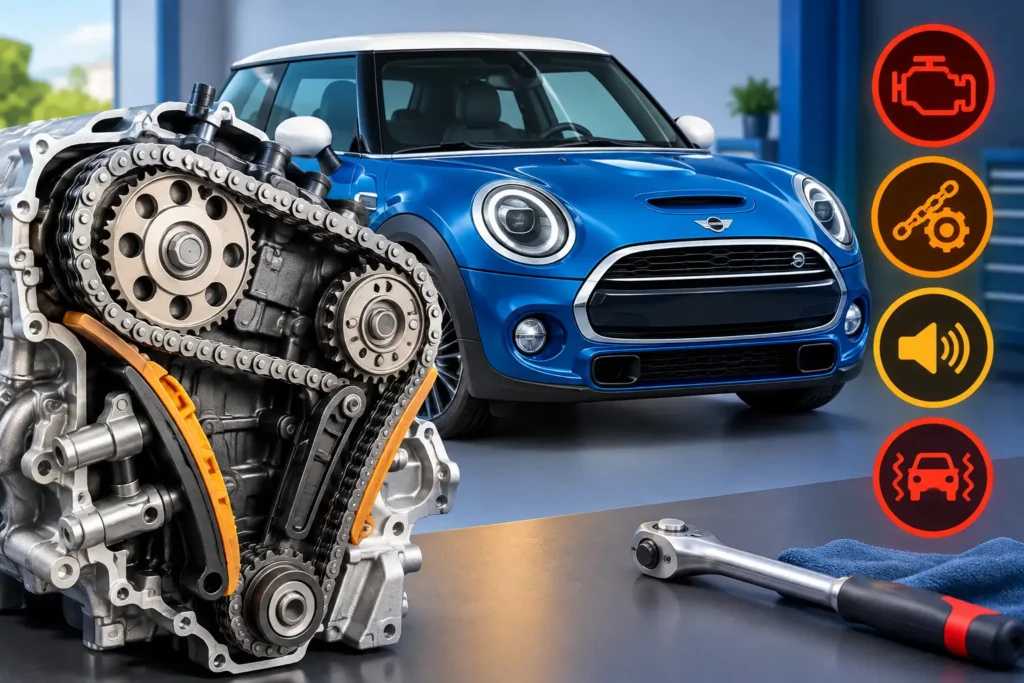 MINI Cooper Timing Chain Repair Warning Signs