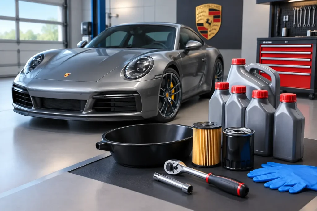 What Your Porsche Oil Change Really Requires