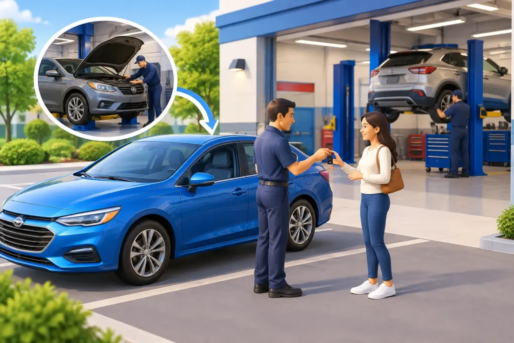 Why Choose a Repair Shop With Loaner Cars?